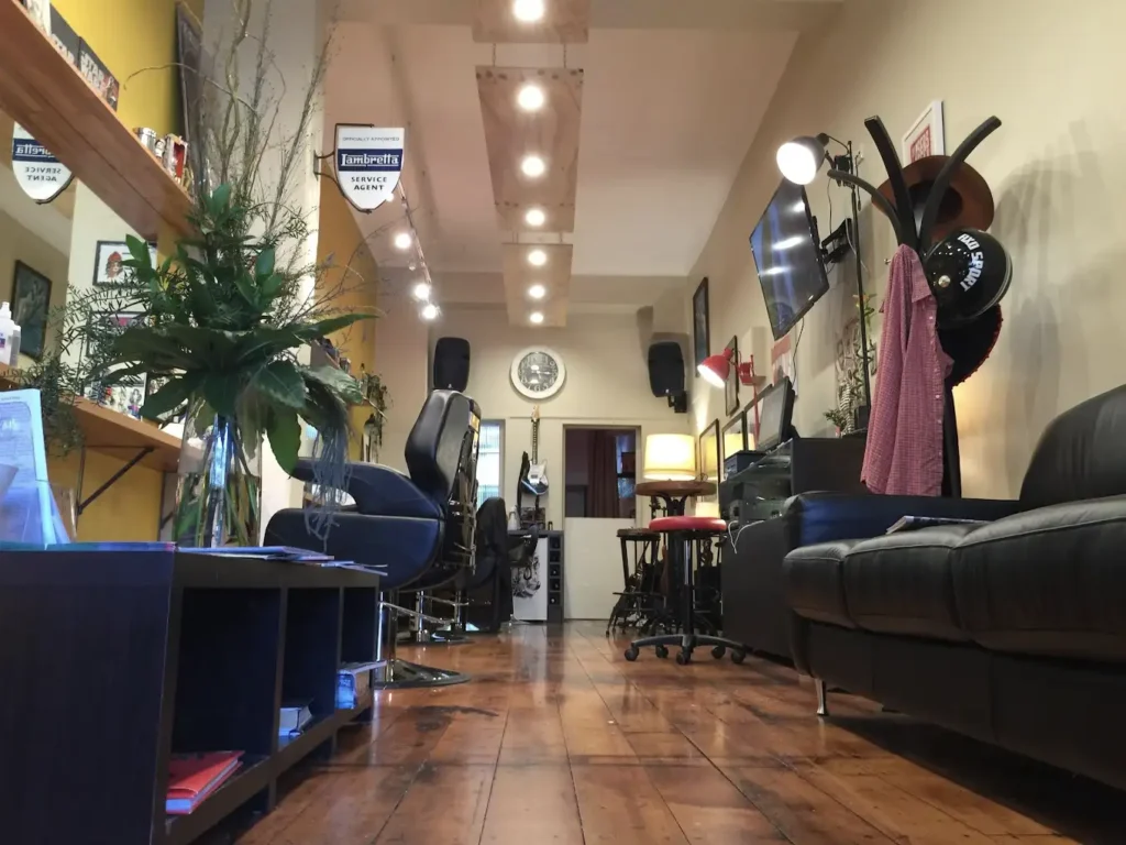 Cuba Barbershop Wellington Inside View