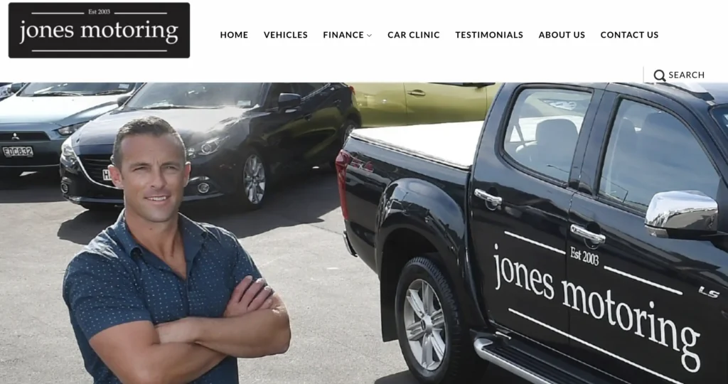 Jones Motoring - used car dealer in Dunedin