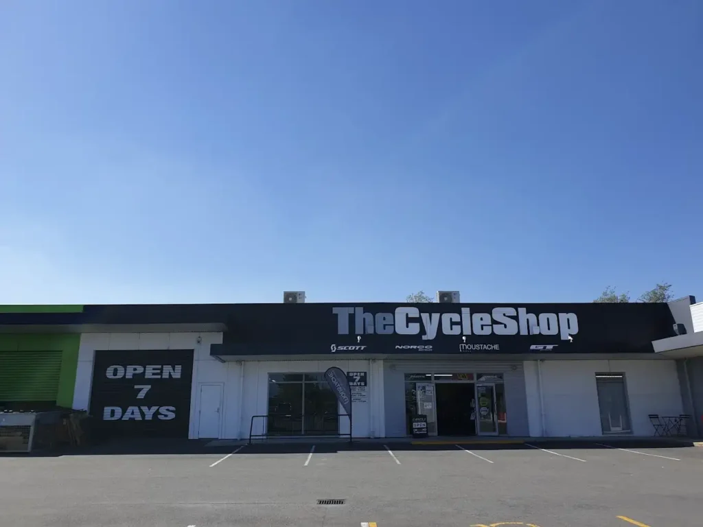Outside view of The Cycle Shop Ltd in Nelson for e-bikes and more