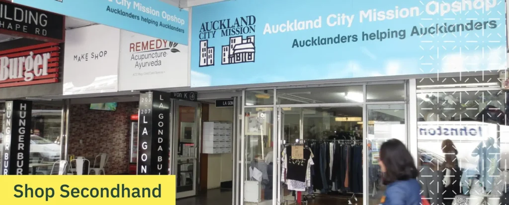 Auckland City Mission Op Shop on Karangahape Road