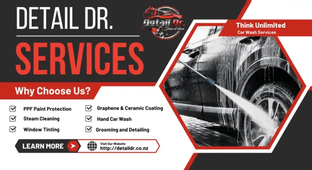 Services of a Car Detailing Company