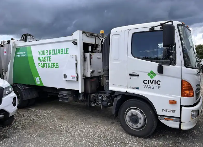 Civic Waste Bin Truck, Wellington