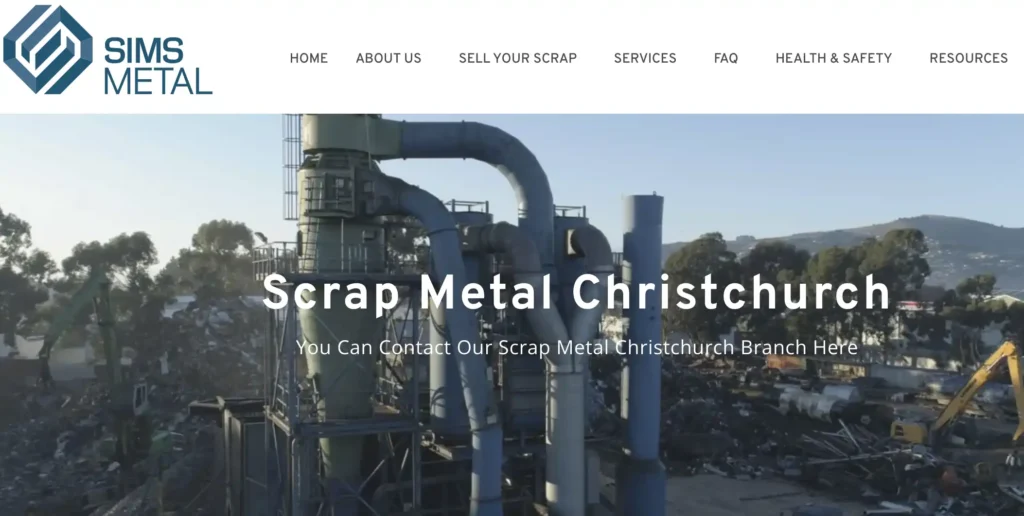 Christchurch's Sims Scrap Metal