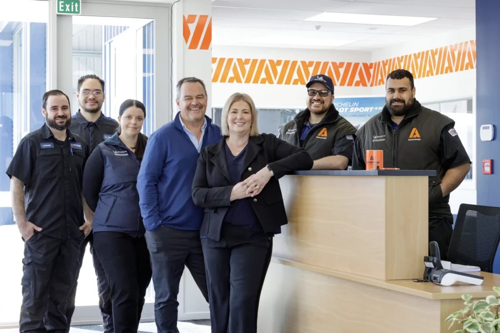 Staff of Advantage Tyres New Plymouth