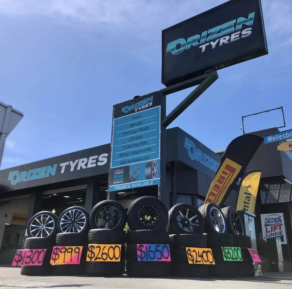 Orizen Tyre Shop in Palmerston North