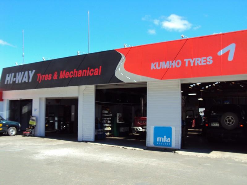 Hi-Way Tyres & Mechanical Shop in Whakatane